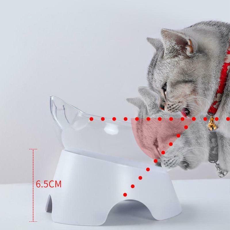 Elevatemeow - The Ultimate Tilted Pet Feeder Cat Bowl