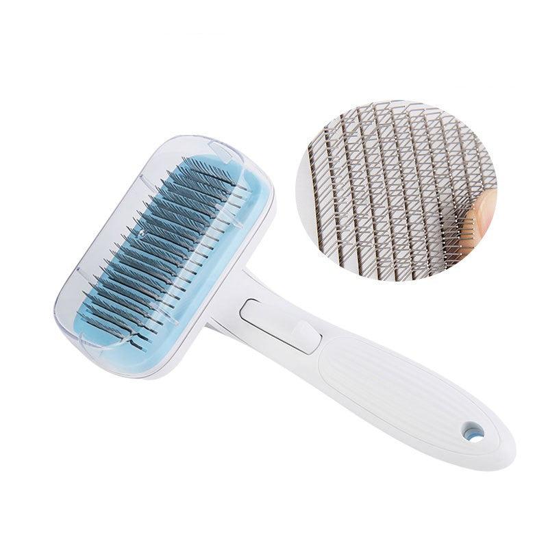 Luxury Pet Grooming Tool: Automatic Hair Brush Remover For Dogs And Cats