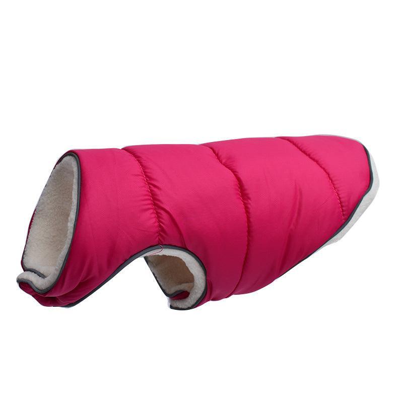 Cozycanine Reflective Winter Dog Jacket: Warm Fleece Pet Coat For Small, Medium, And Large Dogs