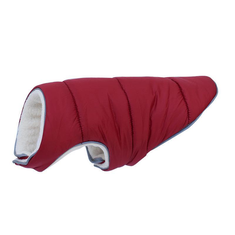 Cozycanine Reflective Winter Dog Jacket: Warm Fleece Pet Coat For Small, Medium, And Large Dogs