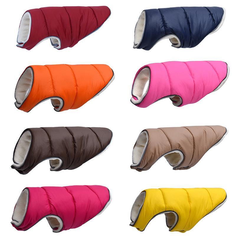 Cozycanine Reflective Winter Dog Jacket: Warm Fleece Pet Coat For Small, Medium, And Large Dogs