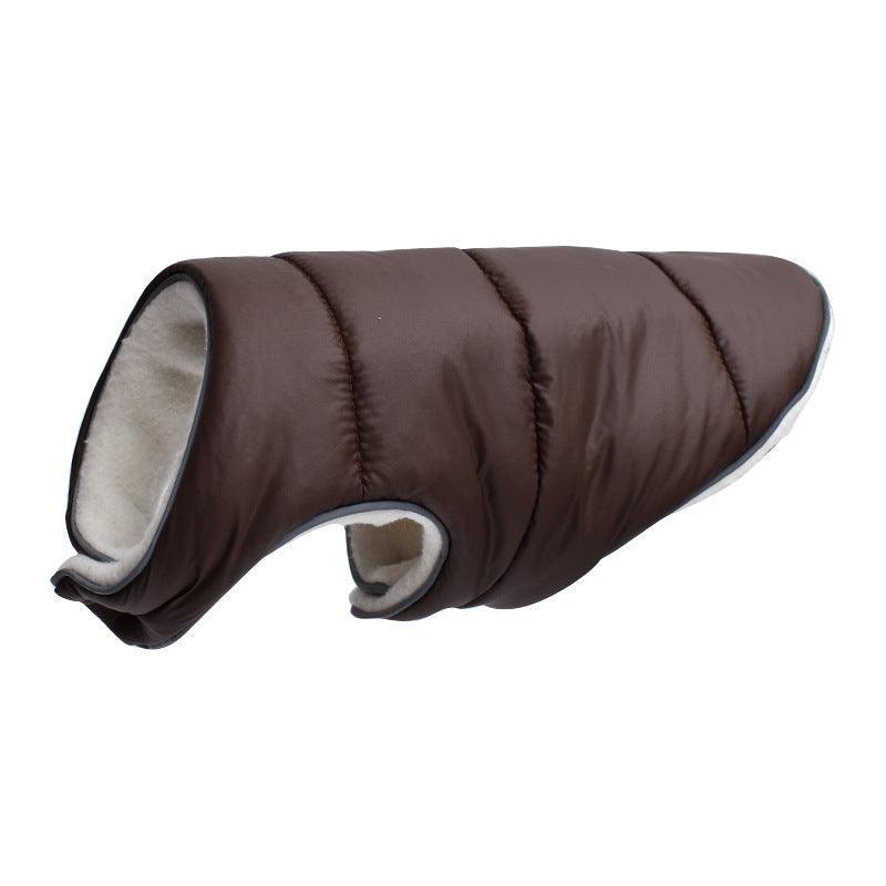 Cozycanine Reflective Winter Dog Jacket: Warm Fleece Pet Coat For Small, Medium, And Large Dogs