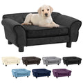 vidaXL Dog Sofa Plush Cat Sofas Cough Pet Bed Animal Care Supply Multi Colors